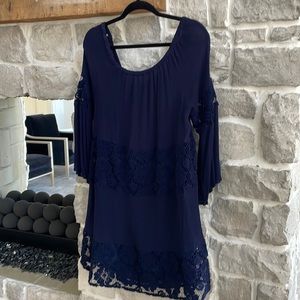 Adorable Navy Dress